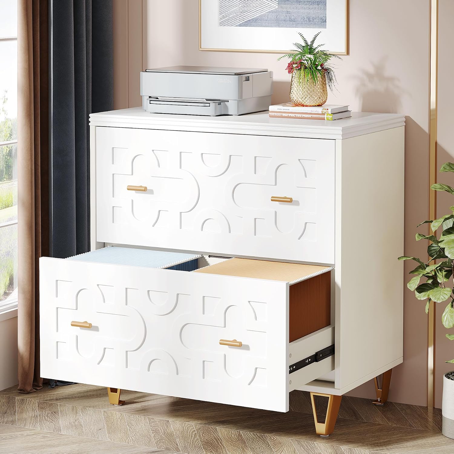 Printer Stand - Шкаф для документов с 2 выдвижными