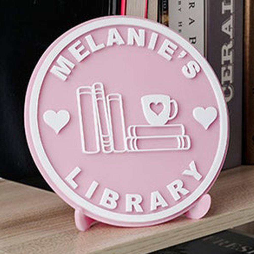 Bookshelf - Индивидуальная акриловая книжная полка с кронштейнами