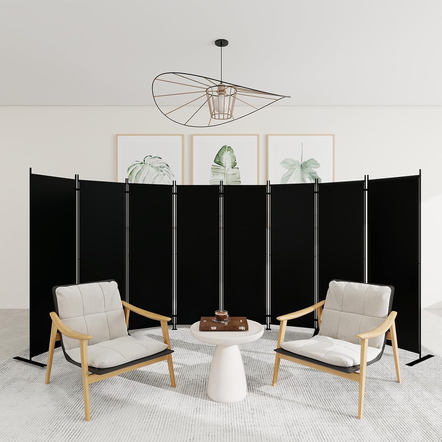 Складная перегородка на 8 пане – обзор и цена Partition Screen Divider