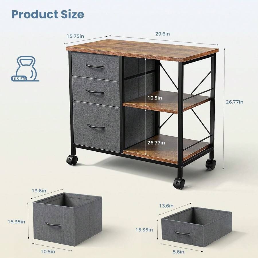 Sweetcrispy 3-ярусный мобильны – обзор и цена Printer Stand