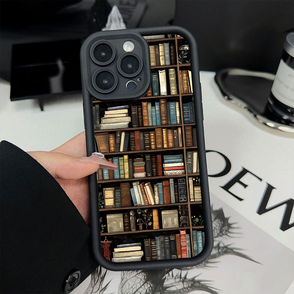 Чехол для телефона с креативны – обзор и цена Bookshelf