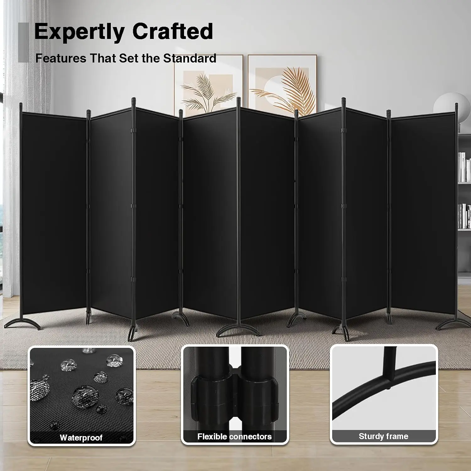 Разделитель комнаты - складные – обзор и цена Partition Screen Divider